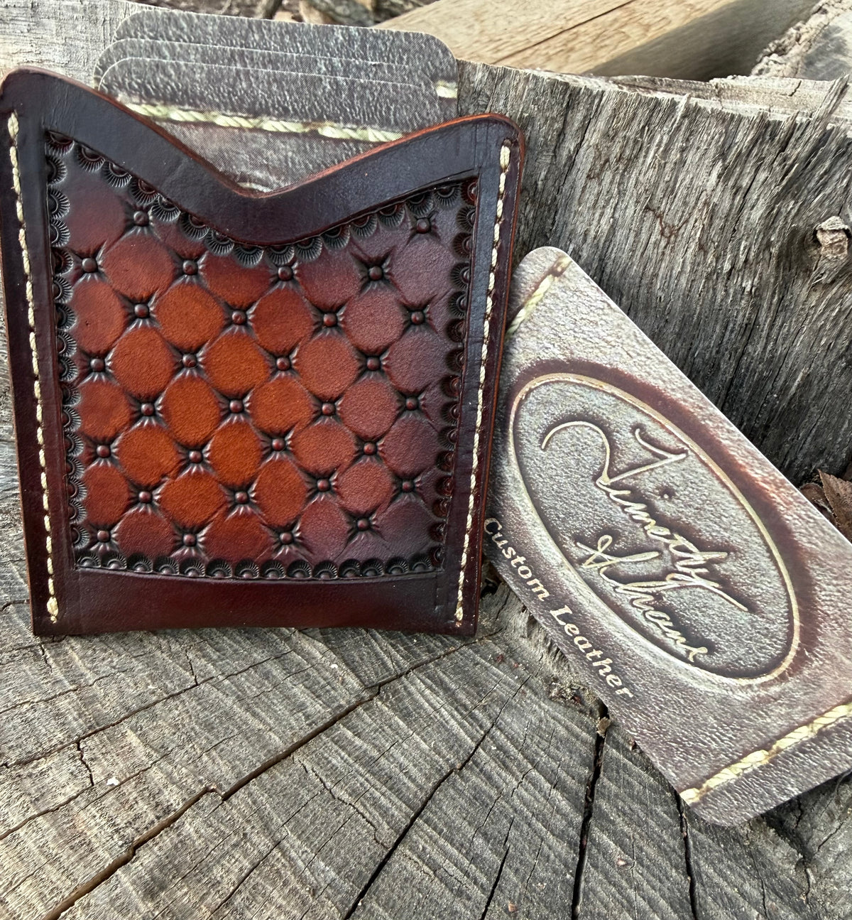 Tobacco Burst Card Carrier
