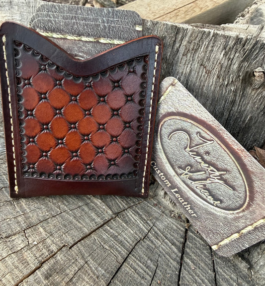 Tobacco Burst Card Carrier